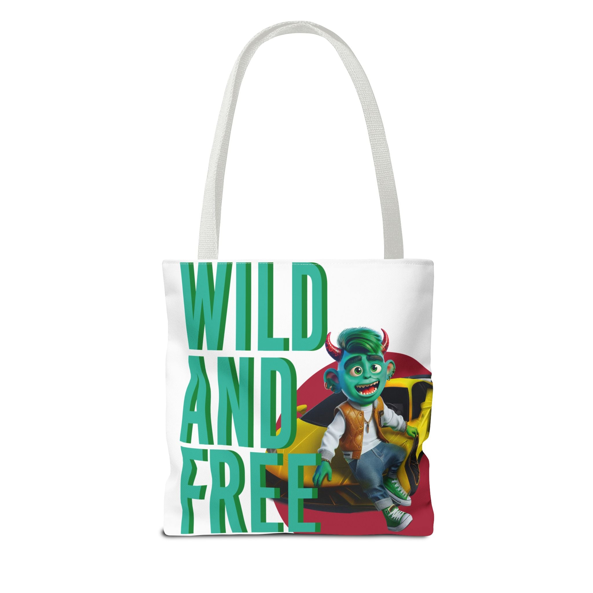 Image of Stylish All-Over Print Tote Bag – Durable & Functional